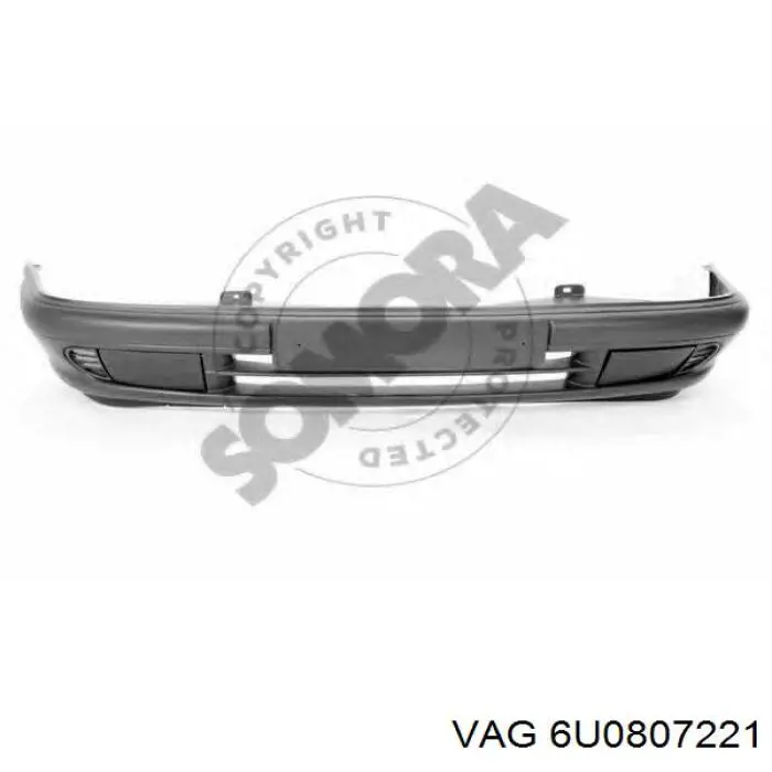 Do koszyka Zderzak przedni Skoda Felicia I 791, 6U1