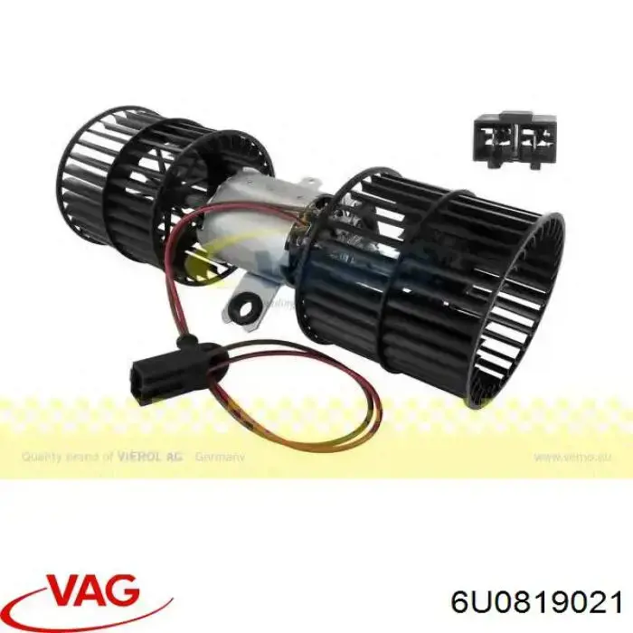 Silniczek wentylatora nagrzewnicy (ogrzewacza wnętrza) VAG 6U0819021 cena, od 51,45 USD