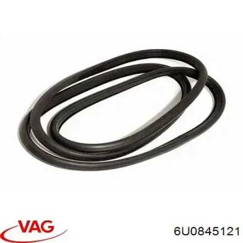 Uszczelka szyby przedniej VAG 6U0845121 cena, od 38,47 USD