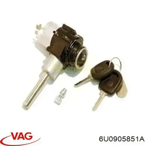 Stacyjka zapłonowa VAG 6U0905851A cena, od 49,18 USD