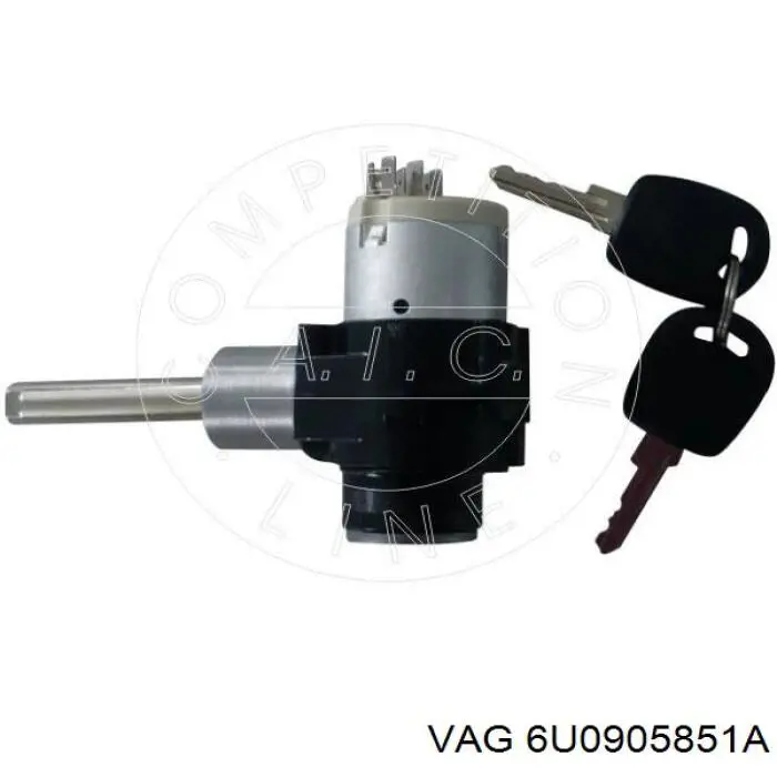 Do koszyka 6U0905851A VAG Stacyjka zapłonowa