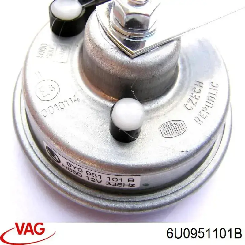 6U0951101B VAG Sygnał dźwiękowy (klakson)