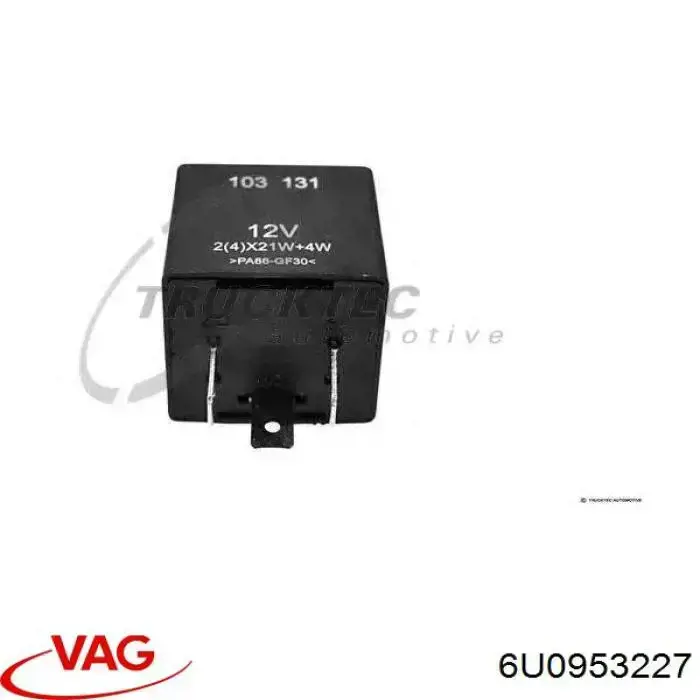 6U0953227 VAG Przekaźnik kierunkowskazów
