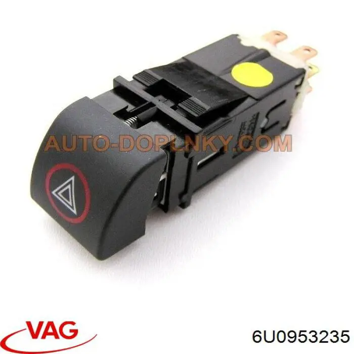 Przycisk włączania światła awaryjnego VAG 6U0953235 cena, od 8,53 USD