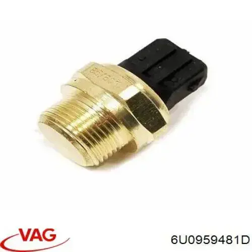 Czujnik temperatury płynu chłodzącego (włączenia wentylatora chłodnicy) VAG 6U0959481D cena, od 9,20 USD