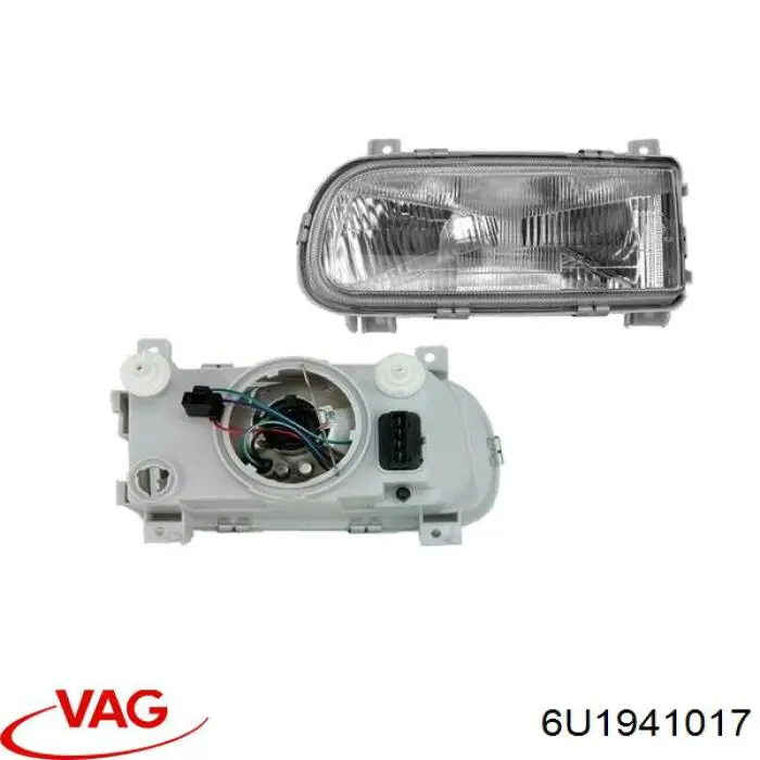 Reflektor lewy VAG 6U1941017 cena, od 57,89 USD