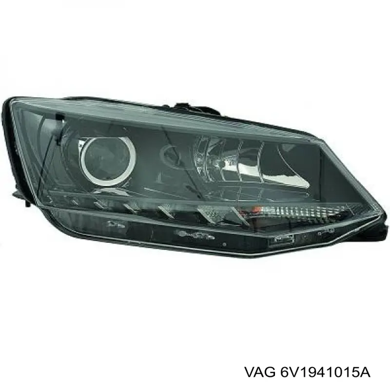 6V1941015A VAG Reflektor lewy