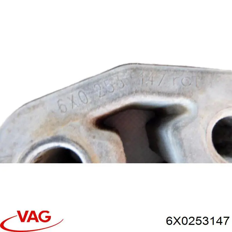 6X0253147 VAG Poduszka mocowania tłumika