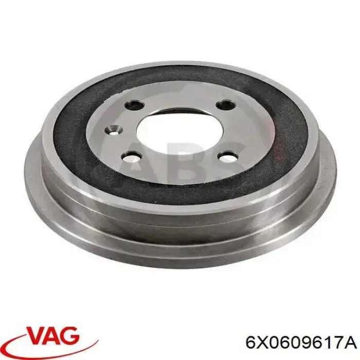 Bęben hamulcowy tylny VAG 6X0609617A cena, od 38,78 USD