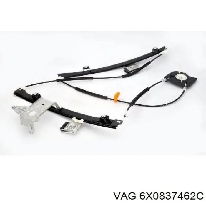 Do koszyka 6X0837462C VAG Mechanizm podnoszenia szyby drzwi przednich prawych