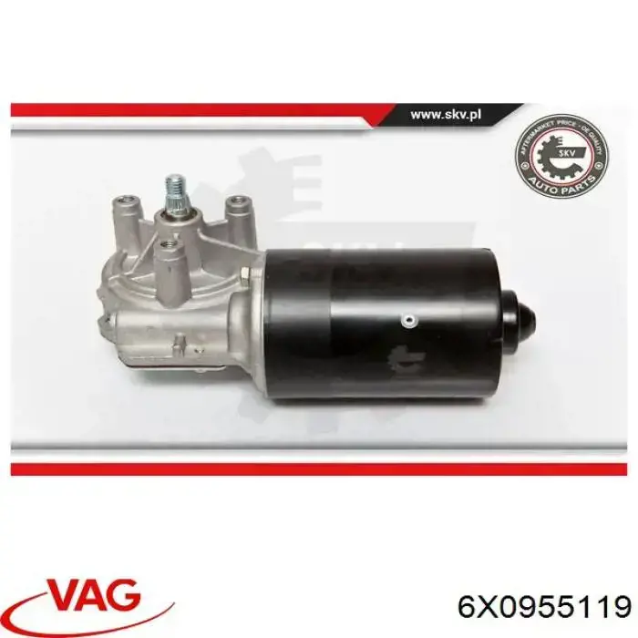Do koszyka 6X0955119 VAG Silniczek wycieraczki szyby przedniej