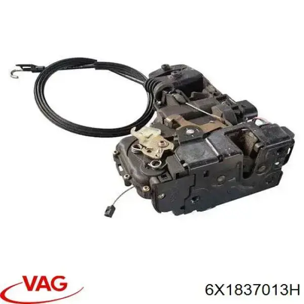 6X1837013H VAG Zamek drzwi przednich lewych