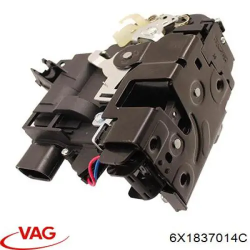 Zamek drzwi przednich prawych VAG 6X1837014C cena, od 49,37 USD