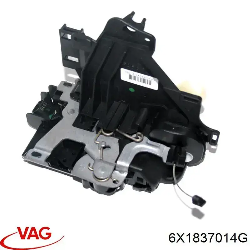 Zamek drzwi przednich prawych VAG 6X1837014G cena, od 48,74 USD
