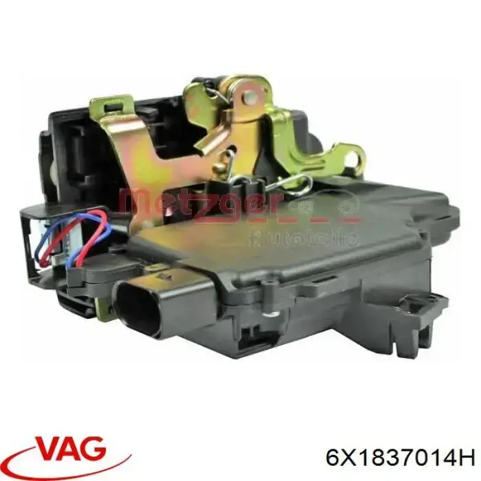 Zamek drzwi przednich prawych VAG 6X1837014H cena, od 41,82 USD