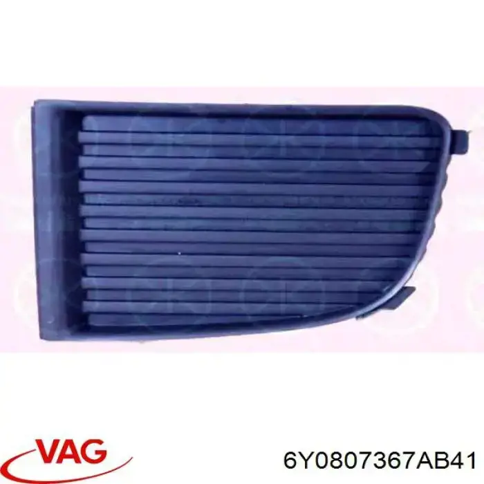 Zaślepka (kratki) lamp przeciwmgielnych zderzaka przedniego lewa VAG 6Y0807367AB41 cena, od 3,91 USD