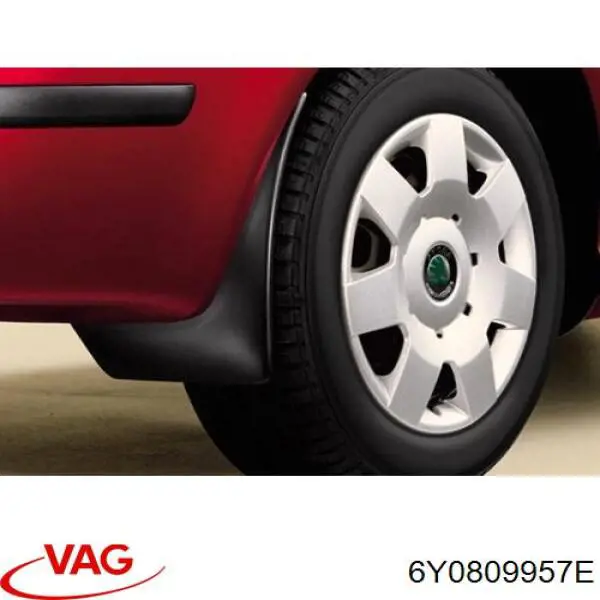 Nadkole błotnika przedniego lewe VAG 6Y0809957E cena, od 23,36 USD