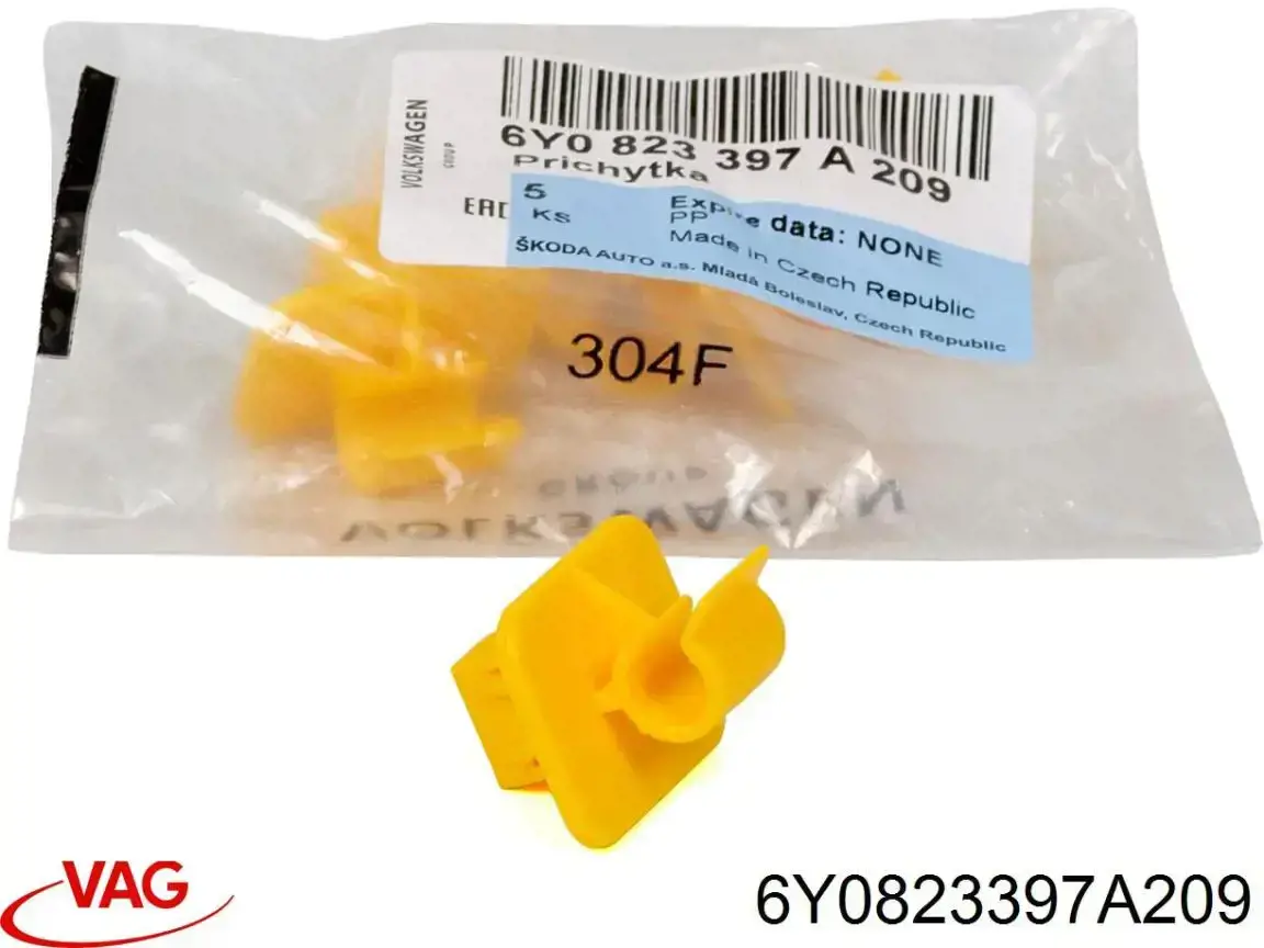 Spinka podpory maski VAG 6Y0823397A209 cena, od 1,88 USD