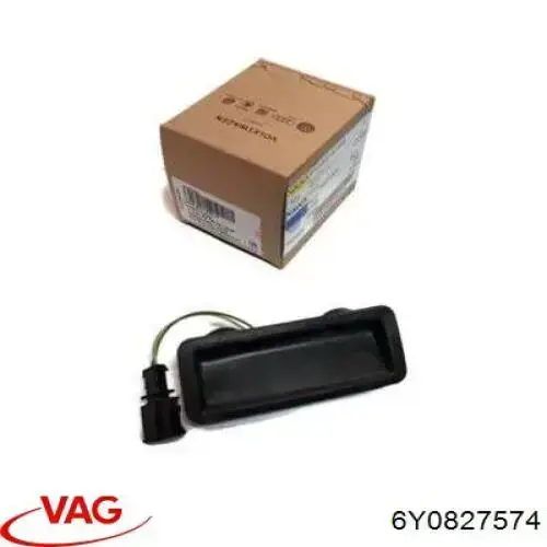 6Y0827574 VAG Klamka bagażnika (drzwi 3/5 tylnych) zewnętrzna