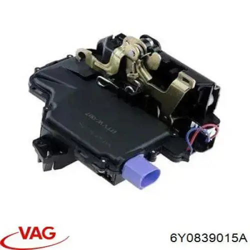 6Y0839015A VAG Zamek drzwi tylnych lewych