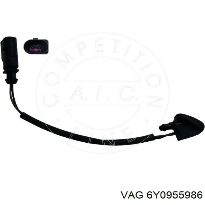 6Y0955986 VAG Dysza spryskiwacza szyby przedniej