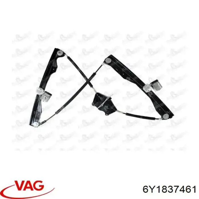 Do koszyka 6Y1837461 VAG Mechanizm podnoszenia szyby drzwi przednich lewych