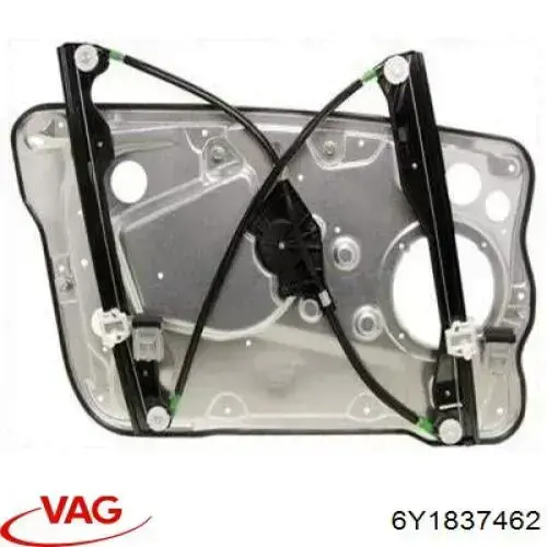 6Y1837462 VAG Mechanizm podnoszenia szyby drzwi przednich prawych