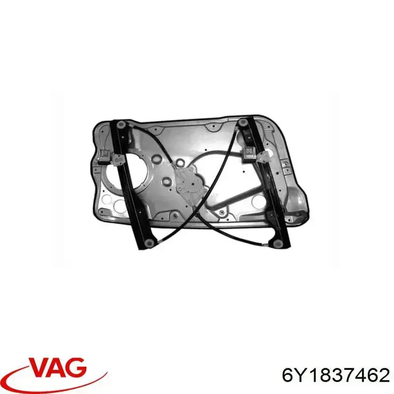 Do koszyka 6Y1837462 VAG Mechanizm podnoszenia szyby drzwi przednich prawych