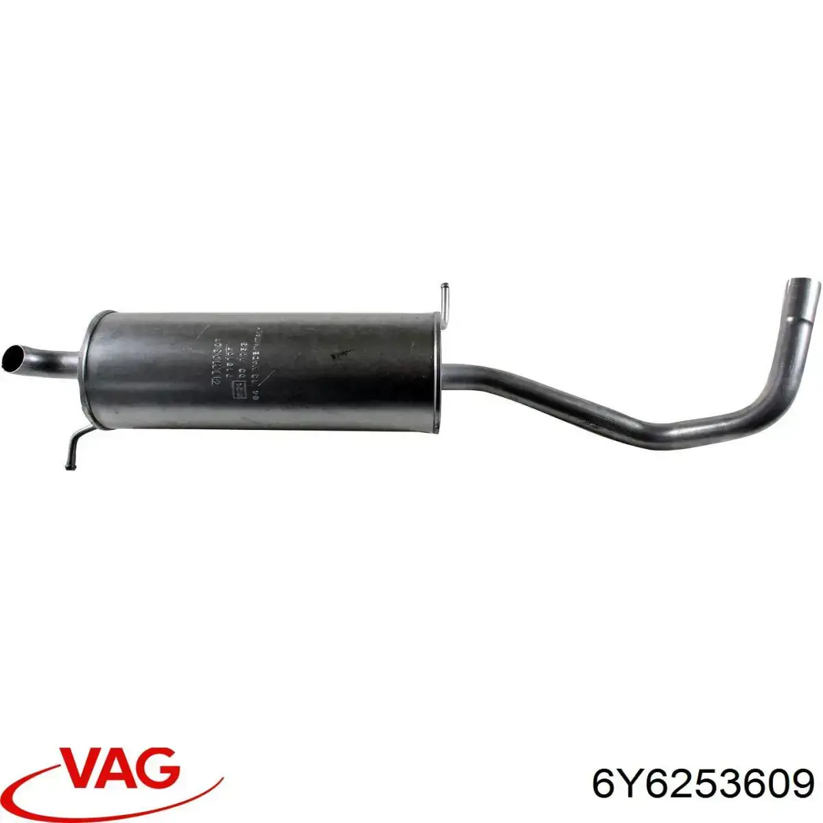 Do koszyka 6Y6253609 VAG Tłumik, tylna część