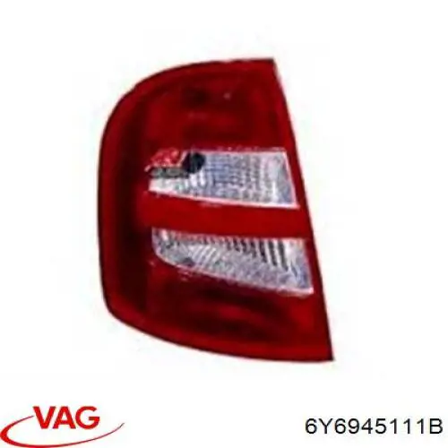 6Y6945111B VAG Lampa zespolona tylna lewa
