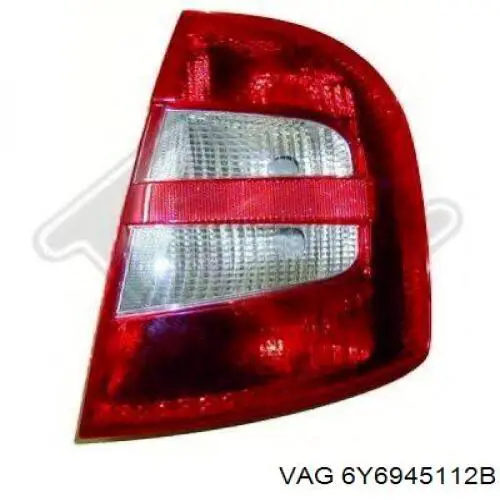 Do koszyka 6Y6945112B VAG Lampa zespolona tylna prawa