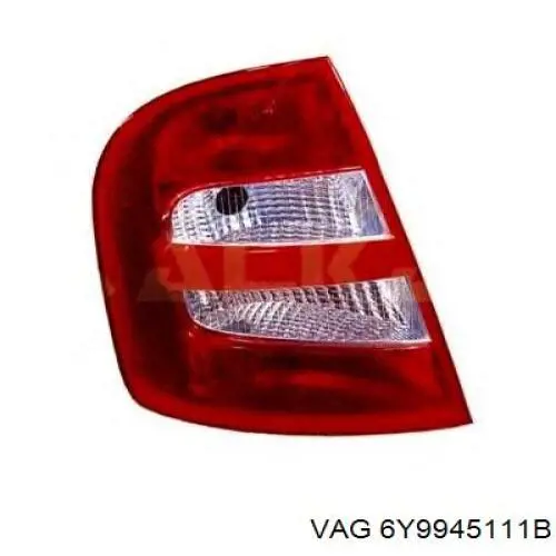 Lampa zespolona tylna lewa VAG 6Y9945111B cena, od 64,28 USD