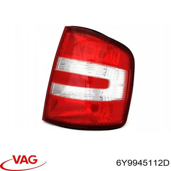 Lampa zespolona tylna prawa VAG 6Y9945112D cena, od 64,30 USD
