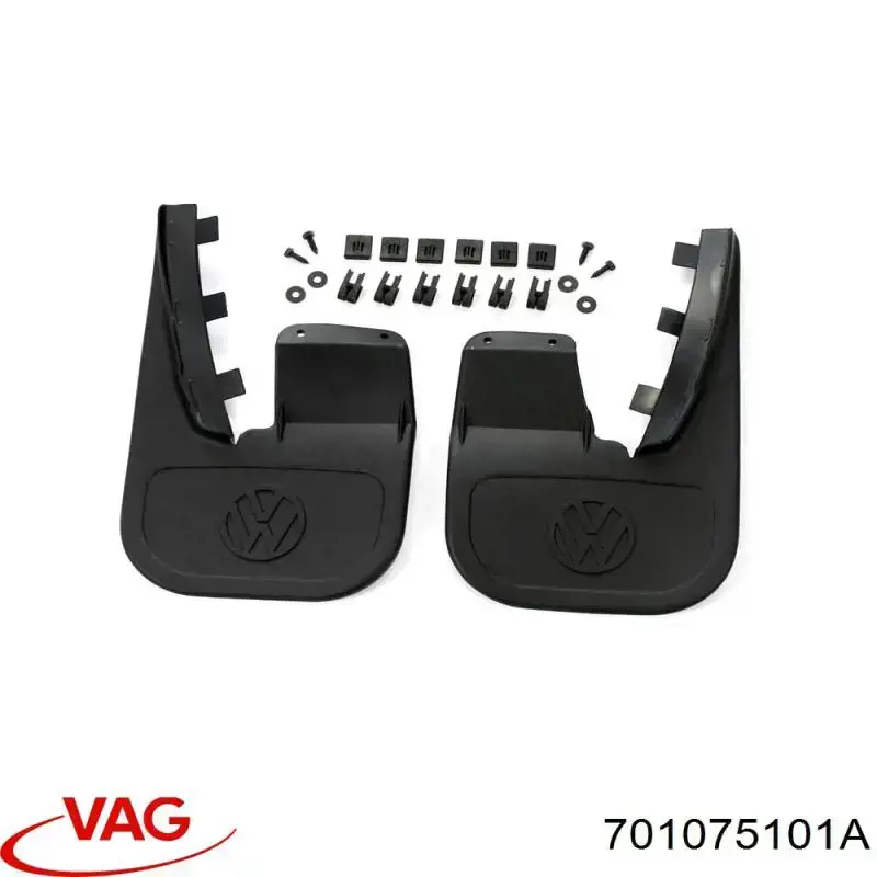 Chlapacze tylne, komplet do Volkswagen Transporter T4 70B, 70C, 7DB, 7DK, 70J, 70K, 7DC, 7DJ