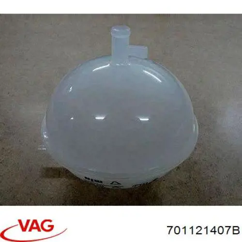 Zbiorniczek wyrównawczy układu chłodzenia VAG 701121407B cena, od 20,08 USD