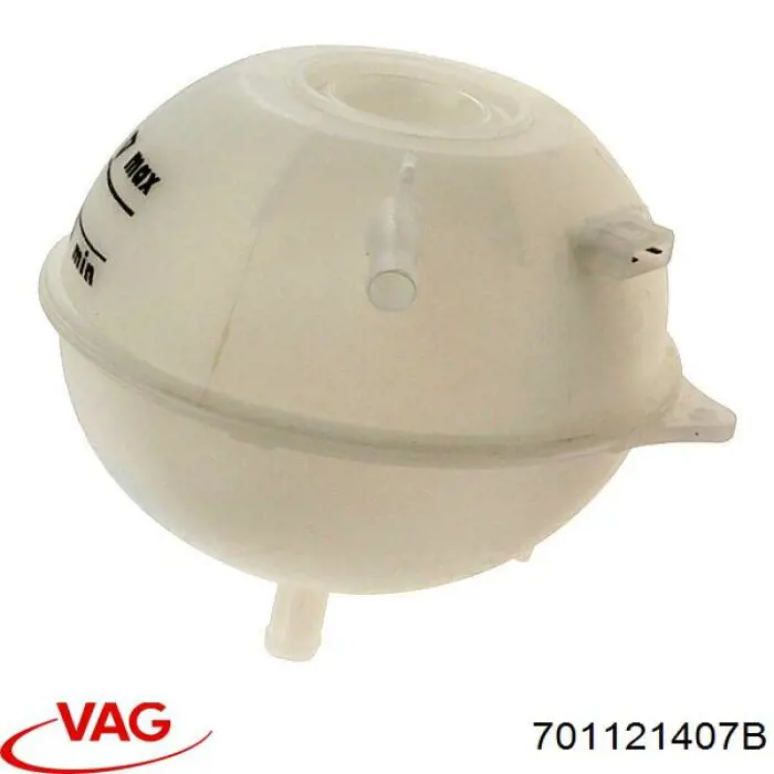 Do koszyka 701121407B VAG Zbiorniczek wyrównawczy układu chłodzenia