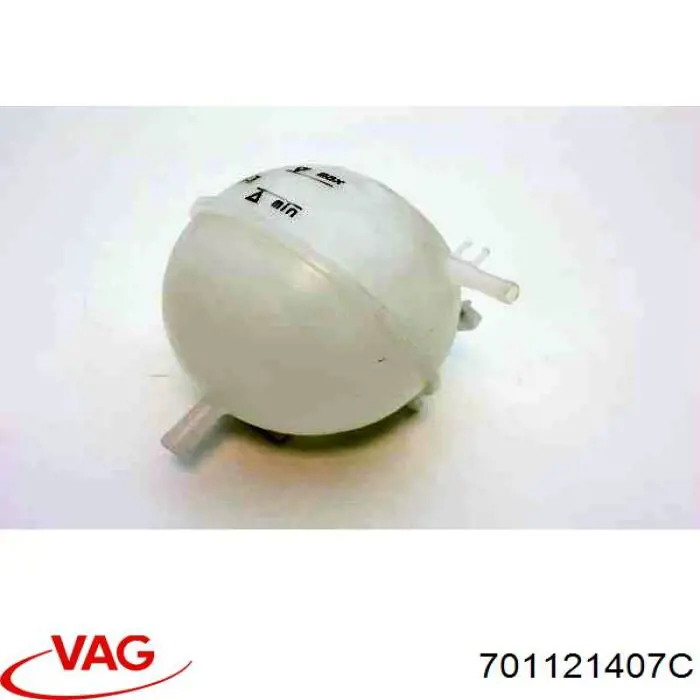 Zbiorniczek wyrównawczy układu chłodzenia VAG 701121407C cena, od 64,85 USD