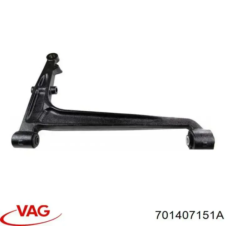 Do koszyka 701407151A VAG Wahacz zawieszenia przedniego dolny lewy