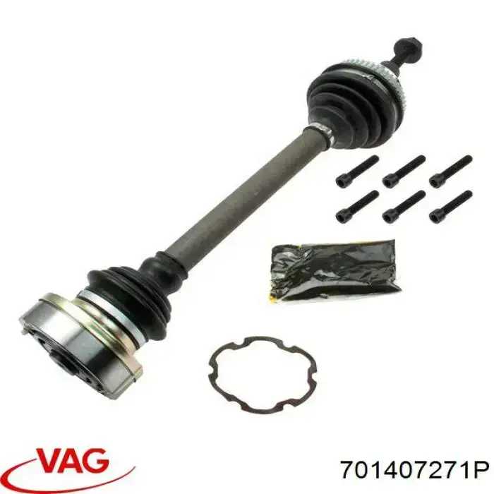 701407271P VAG Półoś napędowa przednia prawa