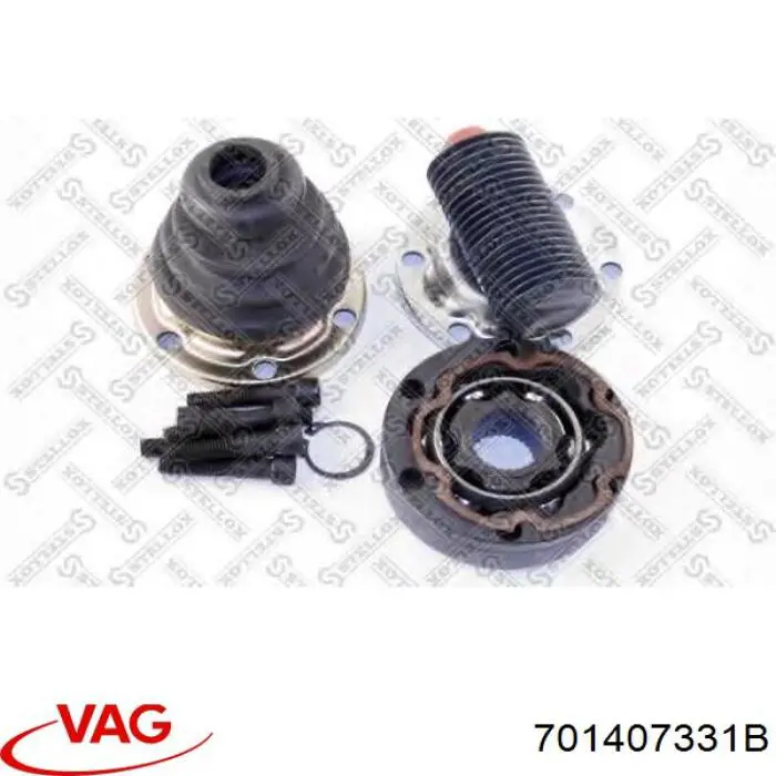Do koszyka 701407331B VAG Przegub homokinetyczny przedni wewnętrzny