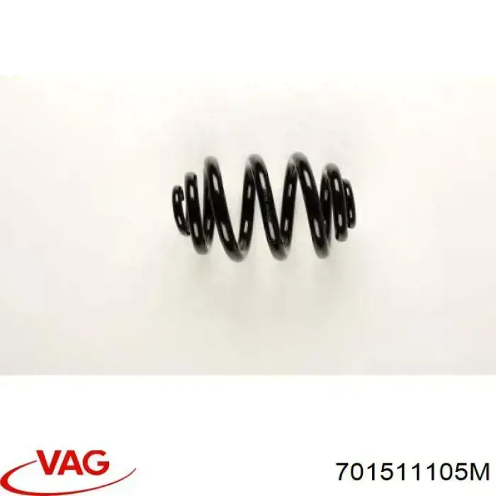 Sprężyna tylna VAG 701511105M cena, od 40,35 USD