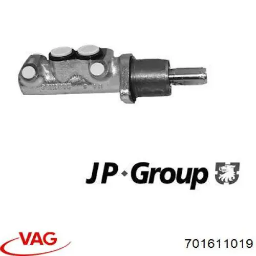 Do koszyka 701611019 VAG Główny cylinder hamulców