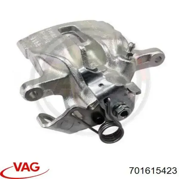 Do koszyka 701615423 VAG Zacisk hamulcowy tylny lewy