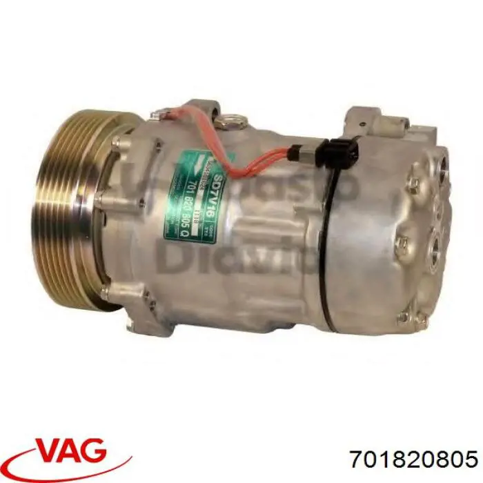 Sprężarka klimatyzacji VAG 701820805 cena, od 321,48 USD