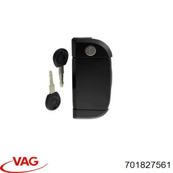 Klamka drzwi tylnych skrzydłowych prawa zewnętrzna VAG 701827561 cena, od 36,11 USD