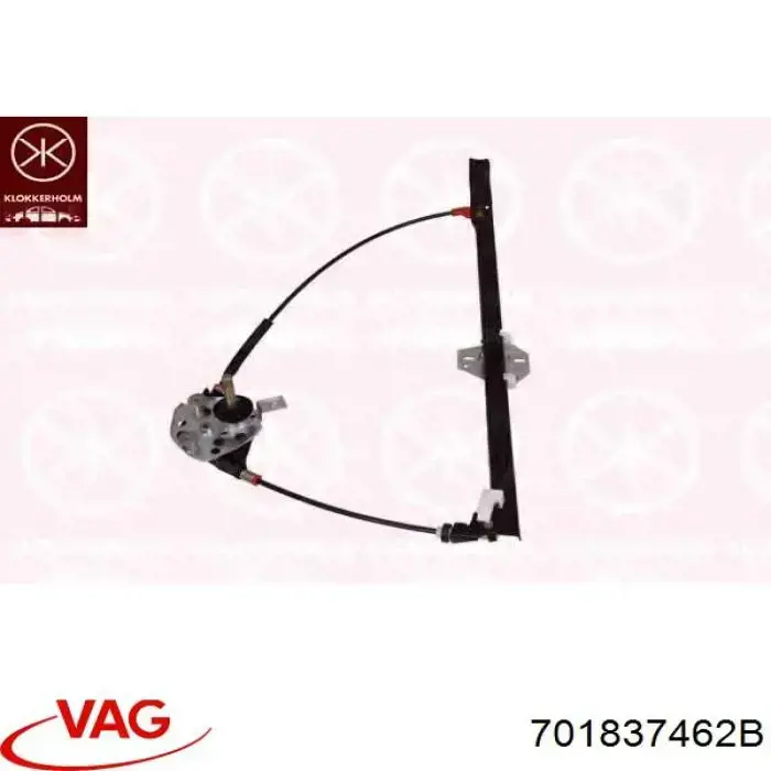 Mechanizm podnoszenia szyby drzwi przednich prawych VAG 701837462B cena, od 85,22 USD