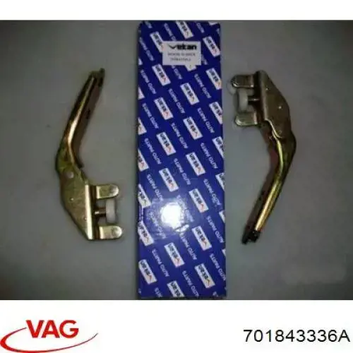 Rolka drzwi bocznych (przesuwnych) prawa środkowa VAG 701843336A cena, od 19,47 USD