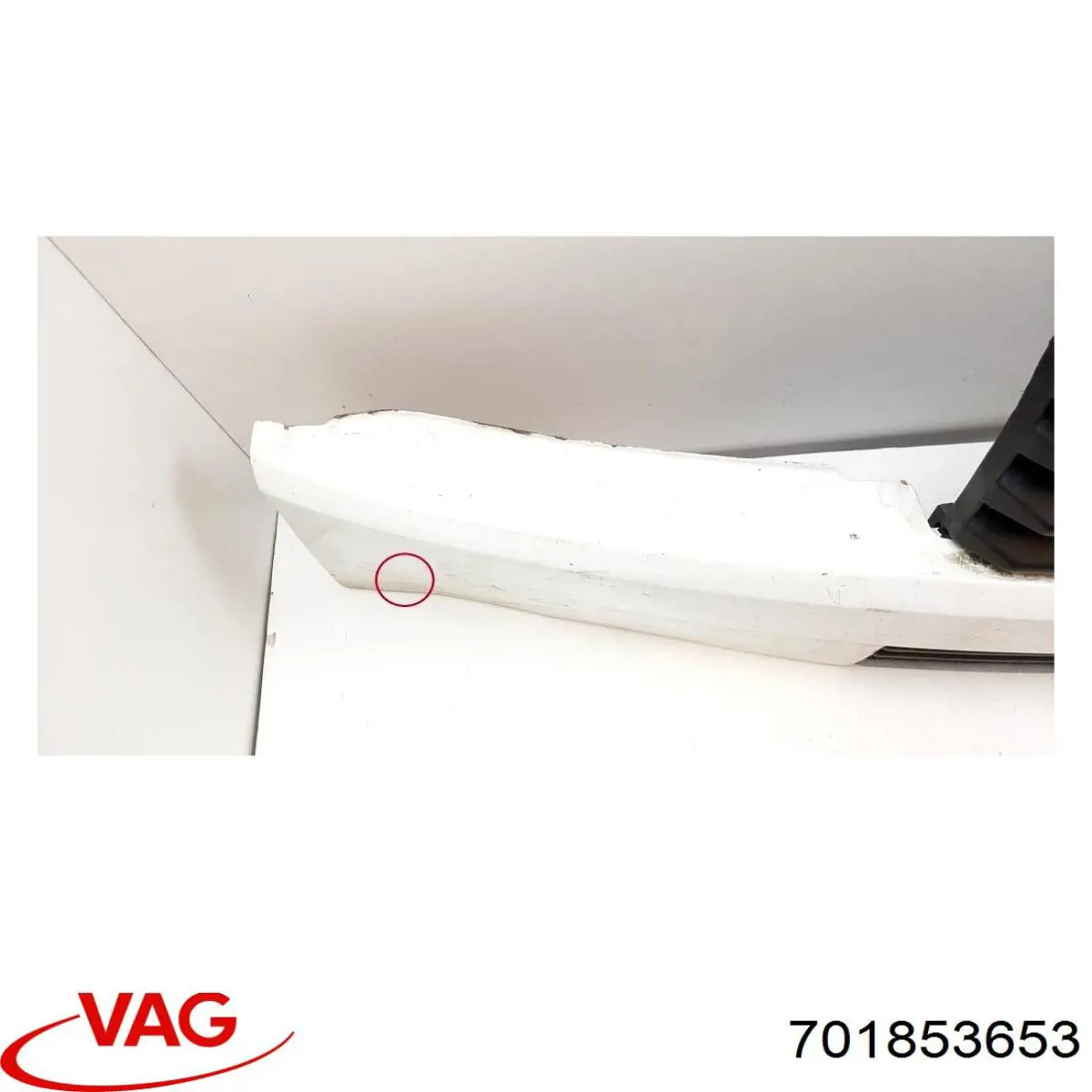 Do koszyka 701853653 VAG Atrapa chłodnicy