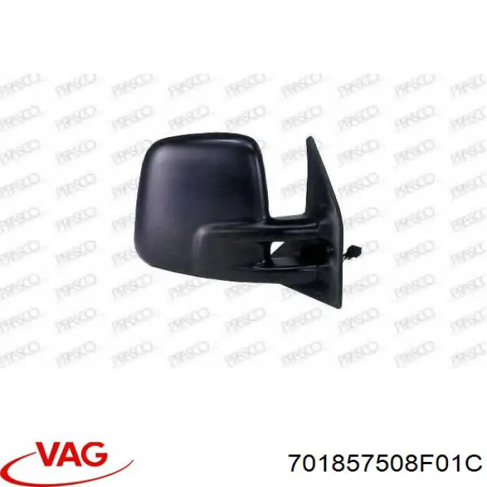 Lusterko wsteczne prawe VAG 701857508F01C cena, od 44,26 USD