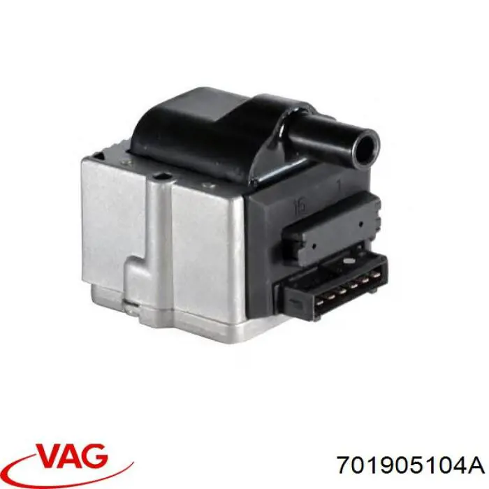 Cewka zapłonowa VAG 701905104A cena, od 46,03 USD